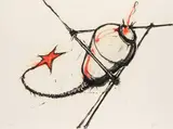 Untitled by Gilberto Zorio, pencil, offered Feb 2026