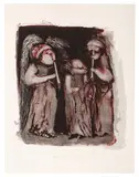 Study for Revelation III 1993 signed, titled and numbered 9/15 in pencil lithograph in colours unframed Dimensions:sheet 70.4 x 54.4cm by Maria Pacheco, pencil, sold Feb 2026