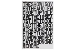 X Felix Gonzalez Torres by Christopher Wool, lithograph, sold Feb 2026