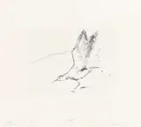 About to Fly by Tracey Emin, pencil, sold Feb 2026