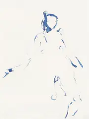 Sitting With You by Tracey Emin, pencil, sold Feb 2026