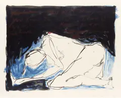 No Time for Love by Tracey Emin, pencil, sold Feb 2026