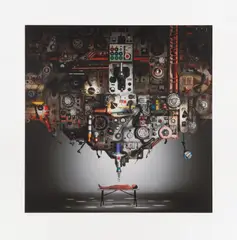 Scrutiny by Storm Thorgerson, pencil, sold Feb 2026