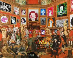 Grand Tour by Pure Evil, pencil, sold Feb 2026