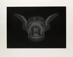 Apish Angel by Nick Walker, pencil, sold Feb 2026