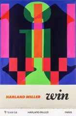 Win by Harland Miller, print (other), offered Feb 2026