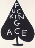 Fucking Ace by David Shrigley, pencil, sold Feb 2026