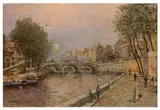 View of Paris by Jean-François Raffaëlli, oil on canvas, sold Feb 2026