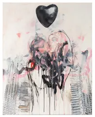 Black Kiss- Becoming Animal by Anthony Micallef, 2009, oil, sold Feb 2026