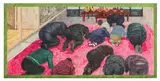 Offering food to our ancestors II by Miyeon Yi, oil, sold Feb 2026