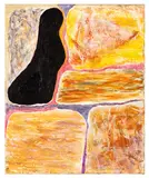 Studio Study #1 and Aspen by Jonathan Bayer, acrylic on canvas, sold Feb 2026