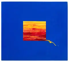 Going Viral and Leak by Jonathan Bayer, acrylic on canvas, offered Feb 2026