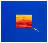 Going Viral and Leak by Jonathan Bayer, acrylic on canvas, offered Feb 2026