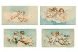 Allegory of literature by Cesare Dell'Acqua, watercolour, sold Feb 2026