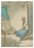 Cinderella 'when they were out of sight by Honor Appleton, watercolour, sold Feb 2026
