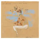Sketches of Lester Piggot by Harold Riley, pastel, sold Feb 2026