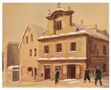 Waldenburg by Martin Sternagel, watercolour, sold Feb 2026