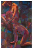 Figures by Steven Dove, drawing, sold Feb 2026