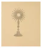 Sun Monstrance by Peter Peri, 2006, drawing, sold Feb 2026