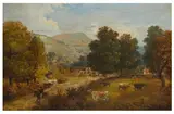 Autumn in Tuffley by Edward Smith, oil on canvas, offered Feb 2026
