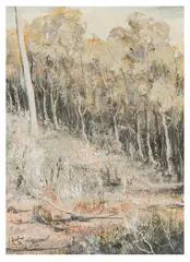 Virgin Slope by David Dridan, oil on board, sold Feb 2026