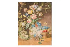 Vase of tulips by Henriëtte Greertruida Knip, watercolour, sold Feb 2026