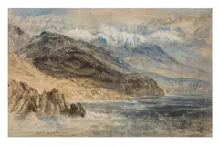 Mount Ida by William Simpson, watercolour, offered Feb 2026