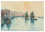 Untitled by Frank Rousse, watercolour, offered Feb 2026