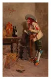 The connoisseur by Giuseppe Bortignoni, oil on panel, offered Jan 2026