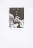 Les rinden las maquinas fosfenicas by Salvador Dalí, Etching with aquatint, offered May 2025