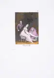 Ora pro nobis by Salvador Dalí, Etching with aquatint, offered May 2025
