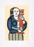 After by Fernand Léger, Lithograph printed in colours, sold May 2025