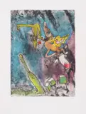 Untitled 6 by Roberto Matta, Etching printed in colours, offered May 2025