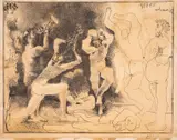 La Danse des Faunes by Pablo Picasso, Lithograph, sold May 2025