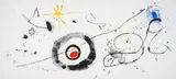 La Traversée du Miroir by Joan Miró, Lithograph printed in colours, sold May 2025