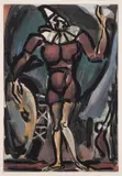 Le Clown á La Grosse by Georges Rouault, Aquatint printed in colours, offered May 2025
