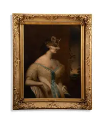 The cougar by James Perkins Studio, Oil and Acyrlic on canvas, sold May 2025