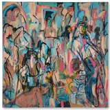 Girls girls girls by Chris Moon, Oil on canvas, offered May 2025