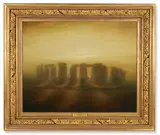 A303 (stonehenge) by James Perkins, Oil on canvas, sold May 2025