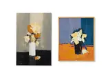 Vase de fleurs by Marcel Demagny, Oil on canvas, sold May 2025