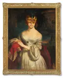 The princess by James Perkins Studio, Oil on canvas, sold May 2025