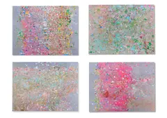 Where the land meets the sea by Damien Hirst, giclee, sold May 2025