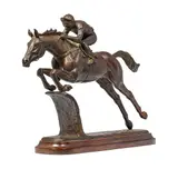 Skipping the hurdles by William Newton, BRONZE, offered May 2025