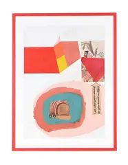 Look at what you are missing! by Ewart Johns, Mixed media on collage, sold Apr 2025