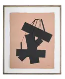 Untitled (construction collage) by Edmond Xavier Kapp, Collage, sold Apr 2025