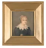 Portrait of a young lady by Adam Buck, Watercolour, sold Apr 2025