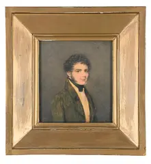 Portrait of a young gentleman by Adam Buck, Watercolour, sold Apr 2025