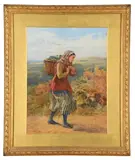 Weary by John Absolon, Watercolour, sold Apr 2025