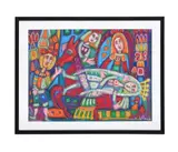 La reine en voyage by Louis Marchand des Raux, Pastel, offered Apr 2025