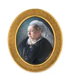 Portrait miniature in enamels of queen victoria by Gustav Kantor, oil, sold Mar 2025